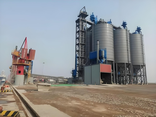 白沙高架骨料仓